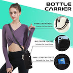 Insulated Water Bottle - 32oz 40oz 64oz Water Bottles with Straw & Spout Lids, Carrier Bag, Paracord Handle and Flask Boot, Reusable Stainless Steel Water Bottle, Metal Canteen Mug for Work