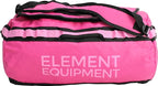 Element Equipment Trailhead Duffel Bag Shoulder Straps Waterproof Fuschia/Pink Large