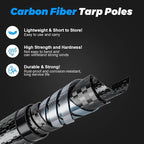 Carbon Fiber Tarp Pole
