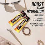 BODYARMOR Flash IV Electrolyte Packets, Tropical Punch - Zero Sugar Drink Mix, Single Serve Packs, Coconut Water Powder, Hydration for Workout, Travel Essentials, Just Add Sticks to Liquid (15 Count)