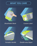 BAGSMART 6 Set /4 Set/2 Set Compression Packing Cubes for Travel, Lightweight Luggage Organizer Bags, Durable Space Saver Bags Travel Essentials