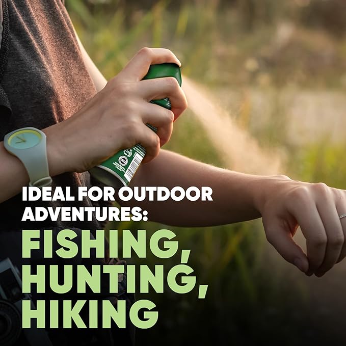 OFF! Deep Woods Insect Repellent Aerosol, Dry, Non-Greasy Formula, Bug Spray with Long Lasting Protection from Mosquitoes, 4 Oz, 2 Count