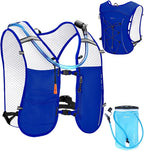 ECOHUB Running Hydration Vest Backpack,Lightweight Breathable Pack with 2L Water Bladder Bag Daypack for Hiking Trail Running Cycling Race Marathon for Women Men