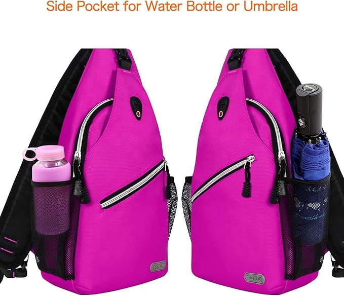 MOSISO Sling Backpack, Multipurpose Crossbody Shoulder Bag Travel Hiking Daypack