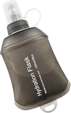 WILDREEDS 150ml Soft Flask, TPU Collapsible Soft Water Bottle for Hydration Pack, Running Vest, Folding Water Bottle for Hiking Cycling Climbing-1Pcs, Grey