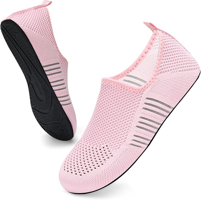 ANLUKE Womens Mens Water Shoes Barefoot Quick-Dry Aqua Socks for Beach Swim Surf Water Sport