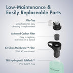 Katadyn BeFree 1.0L Ultralight Collapsible Water Filter Bottle for Hiking, Camping, Backpacking