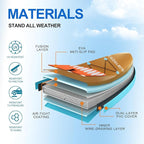 Inflatable Stand Up Paddle Board with SUP Accessories, Anti-Slip EVA Deck, Family-Friendly SUP Boards for Adults & Youth of All Skill Levels, Versatile Yoga Paddle Board