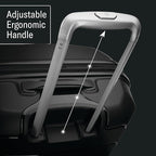 Samsonite Freeform Hardside Expandable with Double Spinner Wheels, Sage Green, Checked-Medium 24-Inch