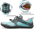 L-RUN Barefoot Water Shoes Women Mens Aqua Sock Athletic Hiking Water Sports Shoes for Swim Beach Pool Sand Diving Walking