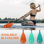 SUP Paddle, Stand Up Paddle Board Paddle Lightweight Adjustable 4-Piece Aluminium Kayak Paddles, Unique Lock Design Floating Alloy Shaft Paddle for Paddle Board