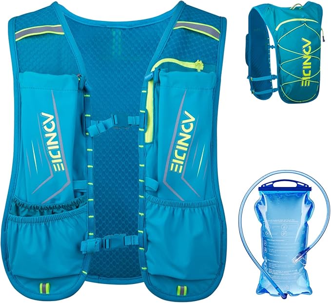 TRIWONDER Hydration Running Vest 5L Lightweight Water Pack for Men Women Hydration Backpack for Trail Race, Hiking, Cycling, Climbing, Camping, Jogging, Marathon