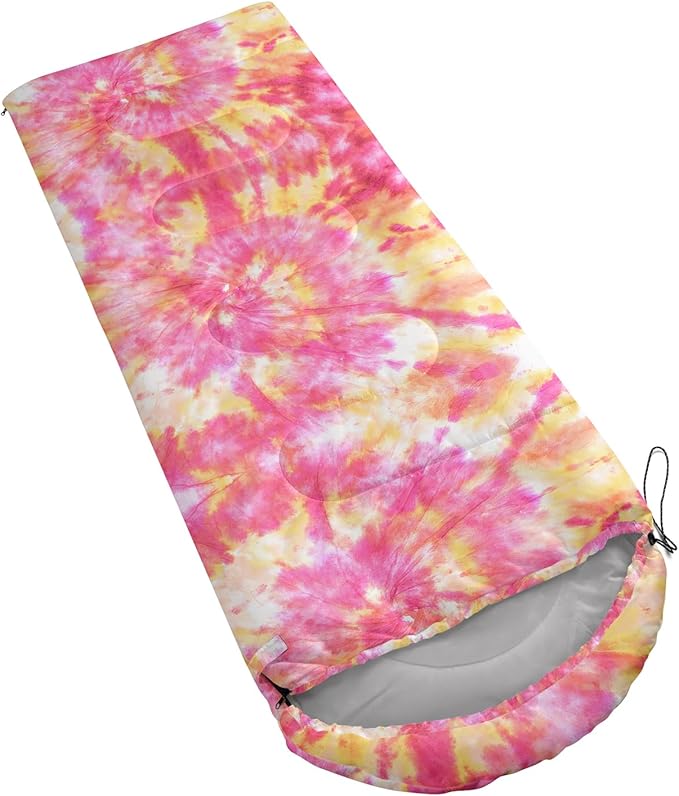 QOOMO Camping Sleeping Bags,3 Season Warm & Cool Weather,Lightweight,Waterproof Sleeping Bags for Adults & Kids,Traveling,and Outdoors,Camping Gear Equipment