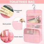 BAGAIL 4/6 Set/8 Set Compression Packing Cubes Travel Accessories Expandable Packing Organizers(HalfMesh, 8-Pink)