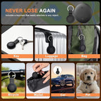 Air Tracker Tags, Bluetooth Tracker for Apple Find My, Keys Finder Tracking Tags Item Locator with Sounds Smart Tag Keys Item Finders Smart Tag for Keys, Kids, Pets, Bags, Luggage,Suitcases (1 Pack)