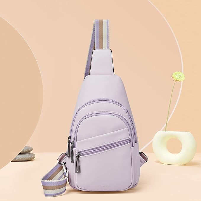 Sling Bag Crossbody Bags for Women Small Cross Body Bag Fanny Packs Chest Sling Purse for Daily Travel Leisure Sport