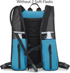 ATBP Running Hydration Vest Pack Tactical 3L Water Bladder Backpack Bag for Cycling Marathon Hiking Daypack Men & Women