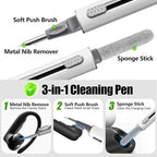 15 Pairs Ear Tips for Powerbeats Pro 2, Replacement EarTips Accessories for Beats Pro 2 Earbuds, 5 Sizes (XS/S/M/L/XL), Fit Charging Case, Quick Sand White