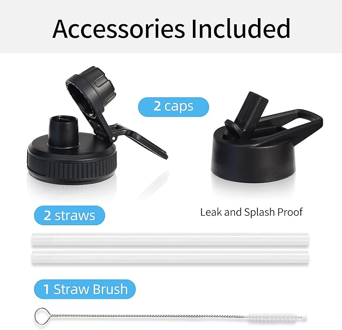 32oz Cow Print Vacuum Insulated Stainless Steel Water Bottles with Straw & Spout Lids, Double Wall Sport Bottle, Sweat-Proof BPA Free, Canteen Metal Thermo Mug Hydro Jug, Cow Print Stuff Gifts