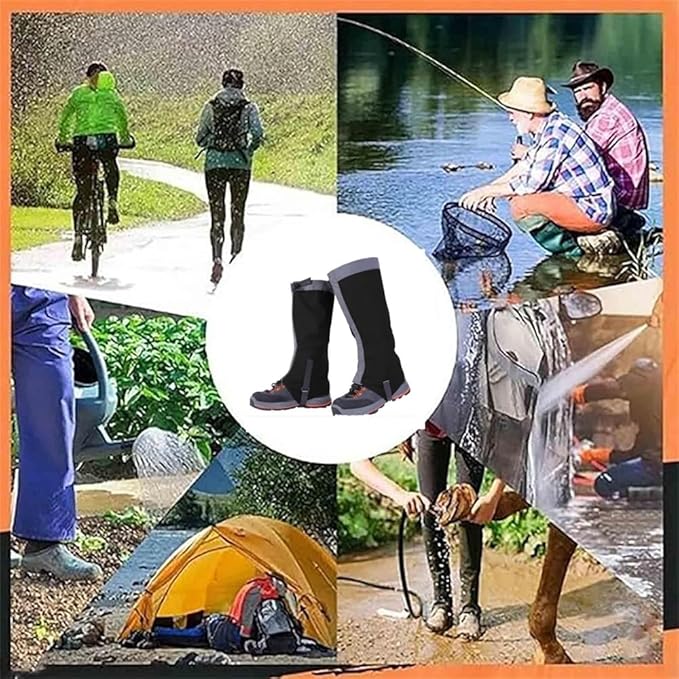 Leg Gaiters Waterproof Boot Gaiters for Hiking Walking Climbing Hunting Skiing
