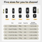 HIKEMAN Compression Sack, 50% More Storage! 12L/19L/32L/46L/53L Compression Stuff Sack, Water-Resistant & Ultralight Sleeping Bag Stuff Sack - Space Saving Gear for Camping, Hiking