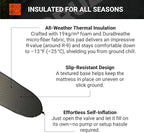 Crua Self Inflating Camping Mattress Sleeping Pad – Camping Air Mattress with Self-Inflating Valve, Quick and Easy Set Up, Ideal for All Weather and Hiking Backpacking