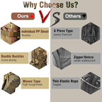 Snake Guards Snake Bite Protection for Lower Legs Snake Gaiters Leggings Fit for Men & Women Waterproof Snake Guards for Legs Snake Bite Protection for Hunting Hiking Thorns Branches Hard Rocks