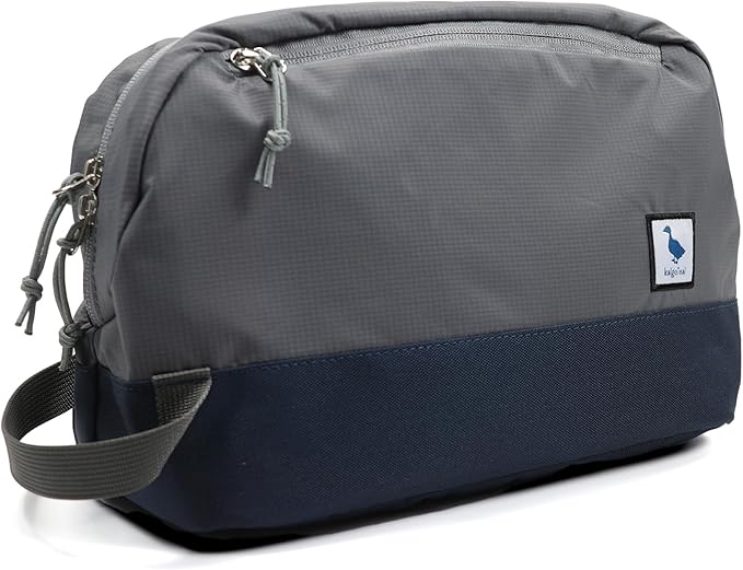 Travel Toiletry Bag 8L, Large Packing Cube with Waterproof TPU Wet/Dry Compartment