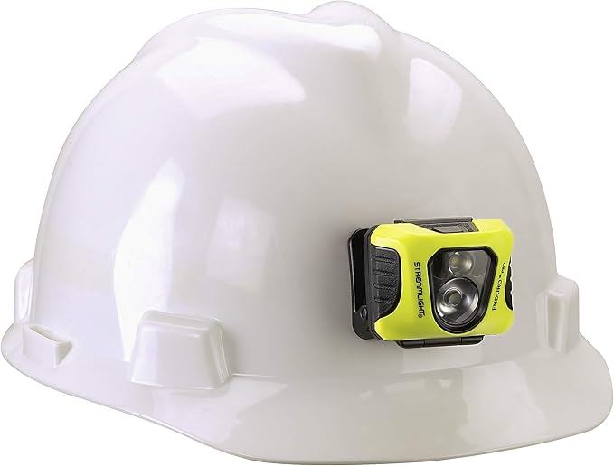 Streamlight 61421 Enduro Pro 200-Lumen LED Headlamp with Elastic Head Strap, Box, Yellow