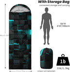 Sleeping Bags for Adults and Kids Backpacking Camping Sleeping Bags for Girls and Boys Lightweight Waterproof Cold/Warm Sleeping Bag for All Season