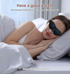 Soft Silicone Sleep Mask for Dry Eyes, Moisture-Retaining Eye Mask for Sleep, Reusable and Washable, Lightweight Comfortable Fit for Insomnia, Yoga, Meditation, Naps, Travel, and Stress Relief