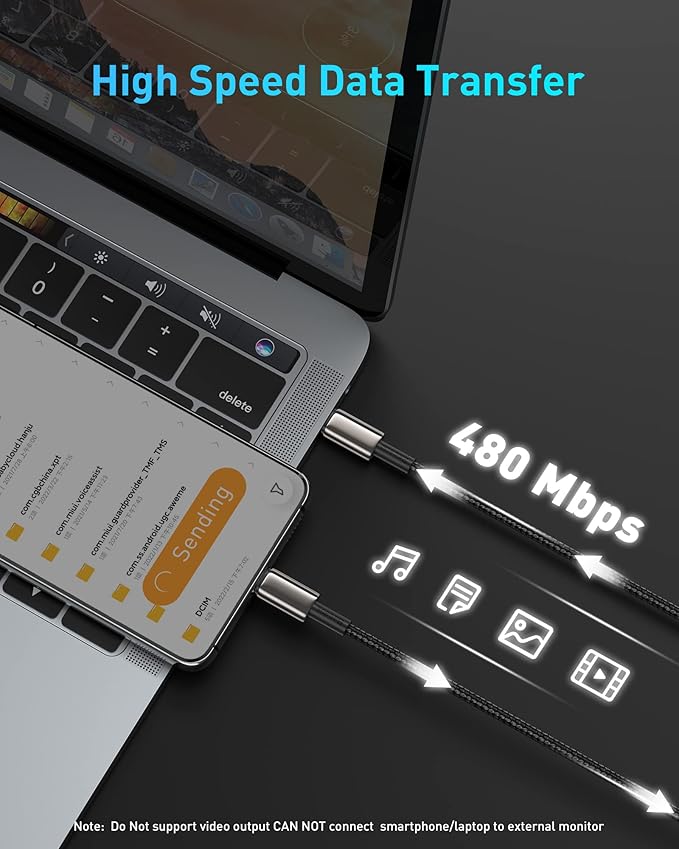 Baseus 100W USB Cable & Qi2.2 25W Magsafe Portable Charger Power Bank 10000mAh 45W