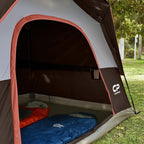 CAMPROS CP Tents for Camping 4 Person Tent Waterproof Windproof Double Layer Camping Tent, Easy Setup Dome Tent with Large Mesh Windows & Wider Door for Outdoor Camping & Hiking