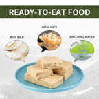 Emergency Food Ration Bars, Survival Food with Tin box, 20 Years Long Self Life Survival Tabs Supply for Outdoor Camping Emergency Snowstorm Earthquake Disaster Preparedness Kit, Original Flavor