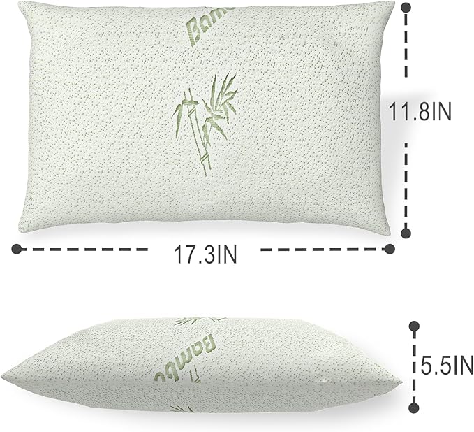 Small Camping Pillow for Sleeping,Shredded Memory Foam Small Travel Pillow,Packable with Storage Bag,Soft Cover,Portable Pillow for Camp Backpacking Hiking Gear&Accessories (White 1 Pack)