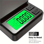 Travel Luggage Weight Scale - 4pcs Digital Pocket Scale 1000g/0.1g with Backlight LCD, Mini Handheld Scale for Food & Jewelry - Precision Measuring Tool (1 0.1g 1000g)