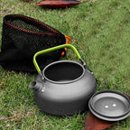 Doorslay Camping Kettle Tea Kettle Coffee Pot 27fl oz/0.8L Camp Coffee Pot Camping Kettle