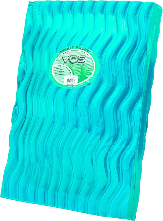VOS Waterproof Pillow – Ultra Soft & Durable, Beach, Camping, Pool Pillow, Poolside Pillows, Seafoam Rectangle