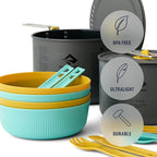 Sea to Summit Frontier Ultralight Two Pot Cook Set for Camping