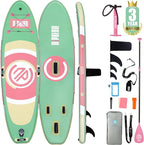 Niphean（Ultra-Light）Inflatable Paddle Board with (Beginner Friendly) StabilTrac Fin and Durable SUP Accessories, 10' Stand Up Paddle Boards for Adults & Youth, Versatile Yoga Paddle Board, Gift Ideas