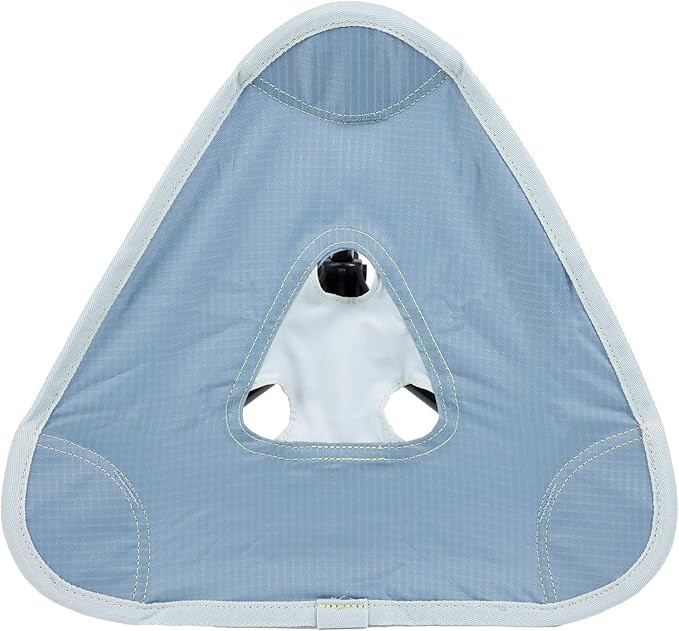 GRAND TRUNK Compass 360 UC Swivel Stool - Ultra-Compact 260lb Capacity Portable Seat for Camping, Travel & Outdoors (Storm)