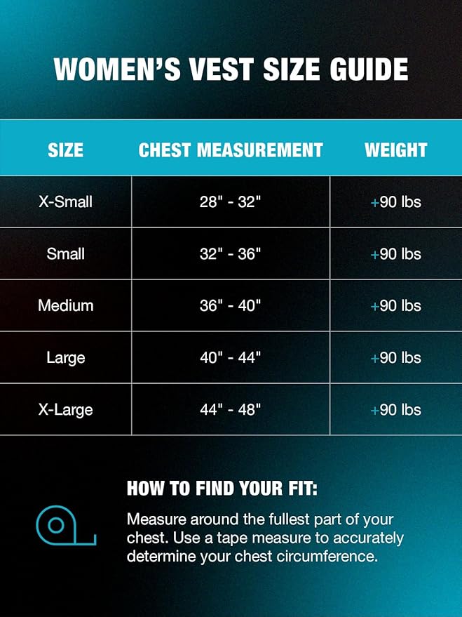 HyperLite Women's Elite Life Jacket - US Coast Guard Approved Level 70 Buoyancy Aid, Great for Any Water Sports Activity Including Boating, Paddle & Swimming