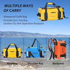 ESONE Dry Bags Waterproof Backpack for Men/Women Dry Bags for Kayaking Waterproof Backpack for Travel Dry Bag Backpack Waterproof Duffel Bag Applicable Boating Camping Paddle Board Surfing