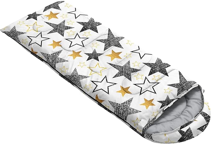 QOOMO Animals Camping Sleeping Bags,3 Season Warm & Cool Weather,Lightweight,Waterproof Sleeping Bags for Adults & Kids,Traveling,and Outdoors,Camping Gear Equipment