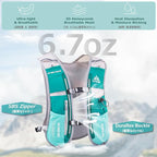 Azarxis Hydration Running Vest Backpack Pack 5L 5.5L for Women and Men Jogging Trail Race Marathon Cycling Hiking