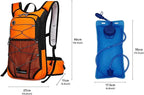 Hydration Backpack Hiking Backpack with Water Bladder Lightweight Insulation Hydration Pack Water Backpack for Hiking Cycling Running Festival Camping for Men Women