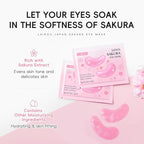 LAIKOU SAKURA Skin Care, Skin Care Set, Face Mask, Eye Mask, Lip Mask with Serum, Cleanser, Toner, Eye Cream, Essence Cream for Women Teen Girls Mom Daughter Mother's Day Christmas Birthday