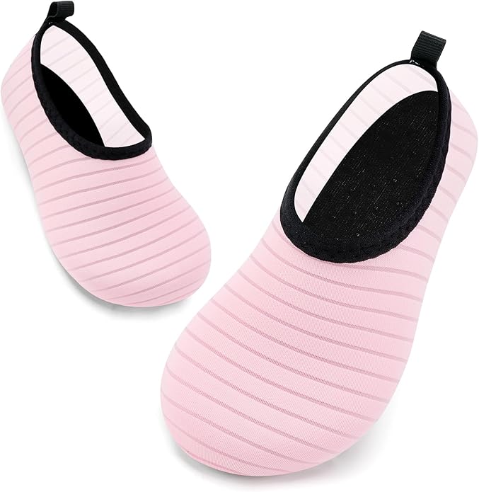 Deevike Kids Water Shoes Boys Grils Barefoot Quick Dry Aqua Socks Beach Shoes for Toddler Sports Swim Surf Outdoor Walking