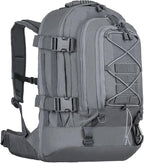 Tactical Backpack Military Hiking Daypack - Molle Backpack for Men 3 Day Assault Pack Bug Out Bag for Camping (Grey)