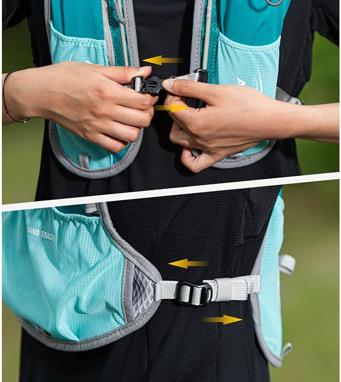 TRIWONDER Hydration Running Vest 5L Lightweight Water Pack for Men Women Hydration Backpack for Trail Race, Hiking, Cycling, Climbing, Camping, Jogging, Marathon